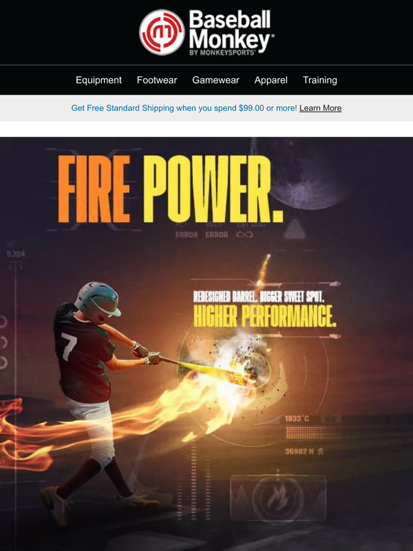 Baseball Monkey 🔥 The hottest bat is BACK IN STOCK in all drops Milled