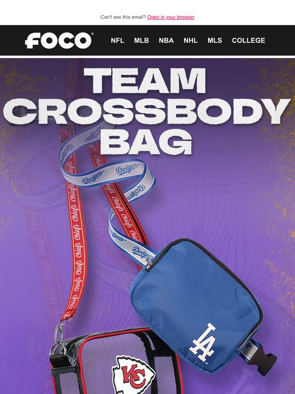 Philadelphia Phillies Team Wordmark Crossbody Belt Bag FOCO