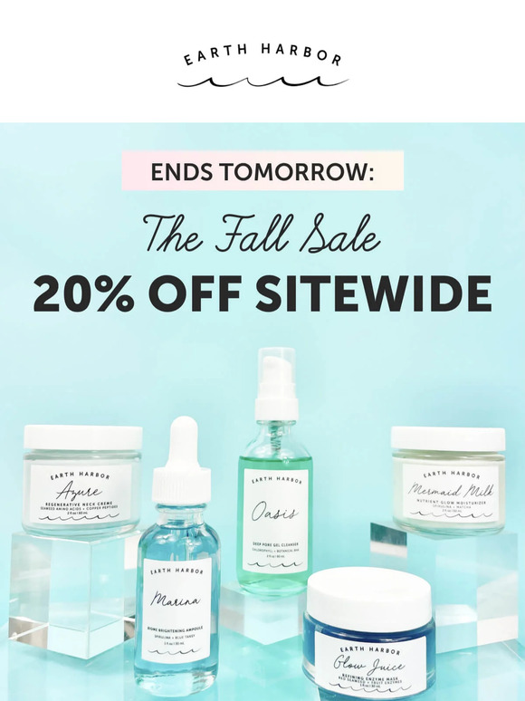 LAST CALL for 20% Off until the holidays
