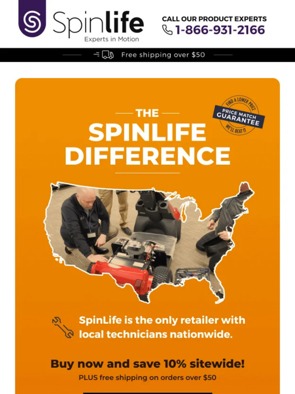 SpinLife The SpinLife Difference Milled