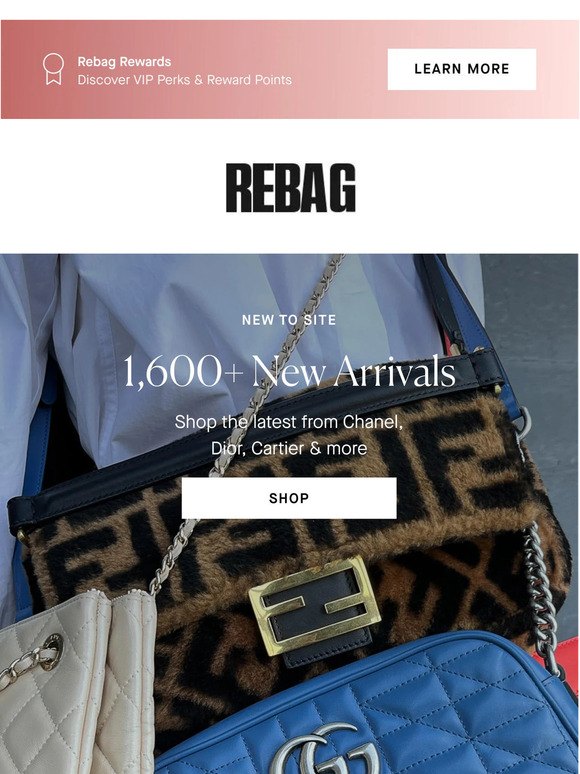 Refer a friend to earn $100 - Rebag