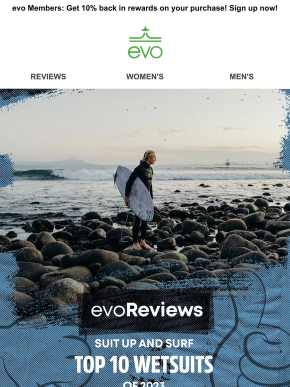 evo Ride the Waves in Style The Ultimate Surfing Wetsuits of 2023 Milled