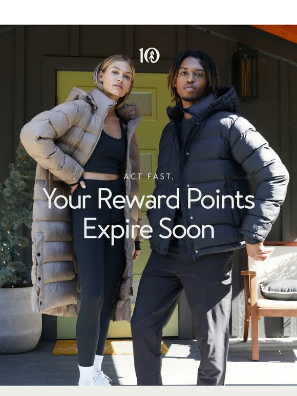 Hey —, Your Reward Points are About to Expire