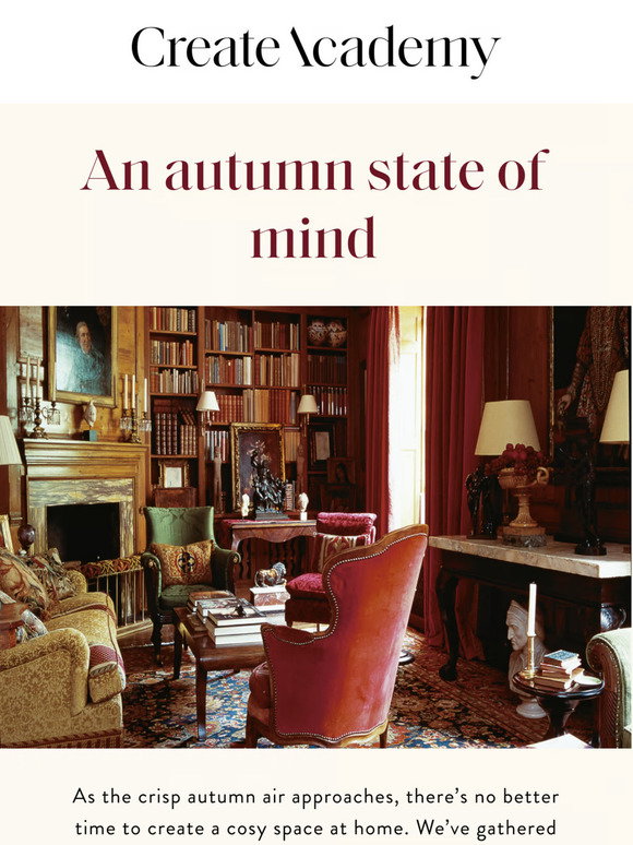 Create Academy: Everything you need for a cosy autumn | Milled