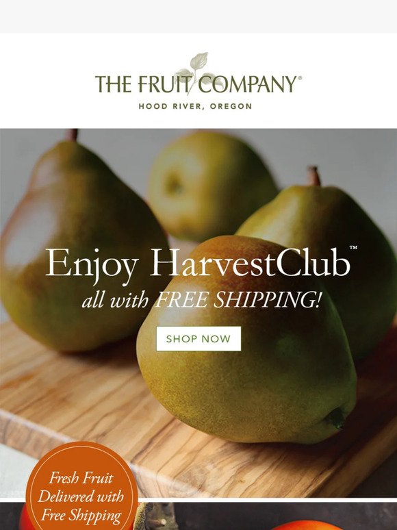 Autumn's Bounty with HarvestClub – Ships Free! 🍁