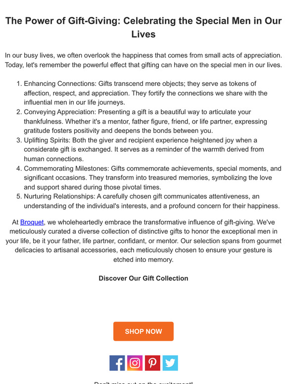 Rediscover Joy: The Impact of Gifting