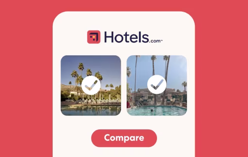 New on the app: Compare hotels side-by-side