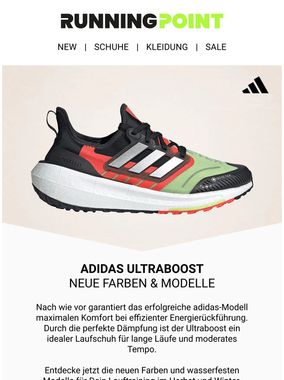 Booste Deinen Lauf mit den neuen adidas Ultraboost-Modellen