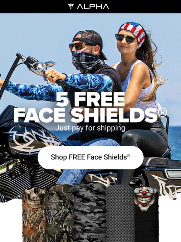 FREE FACE SHIELDS Just Pay Shipping