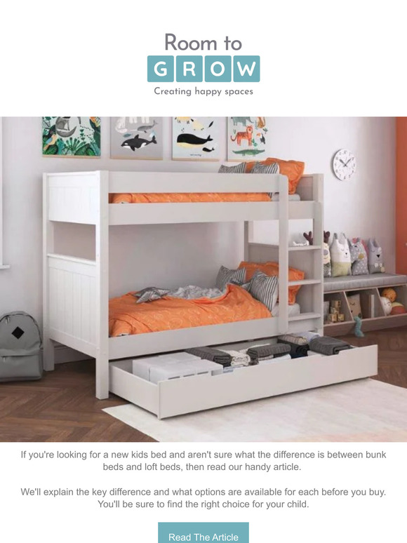 Room To Grow Bunk Beds vs Loft Beds, which is better? 🤔 Milled