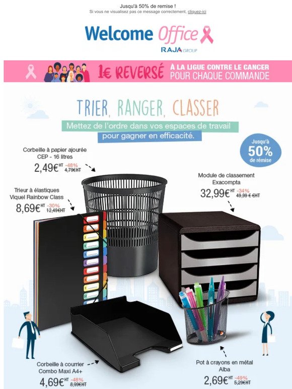 Rangez votre bureau sans vous ruiner Milled