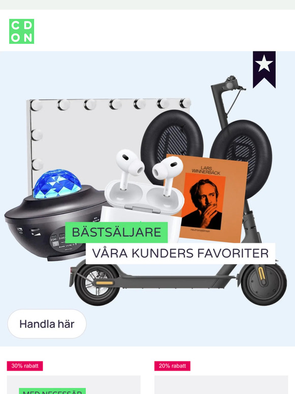 Veckans toppsäljare 🚀