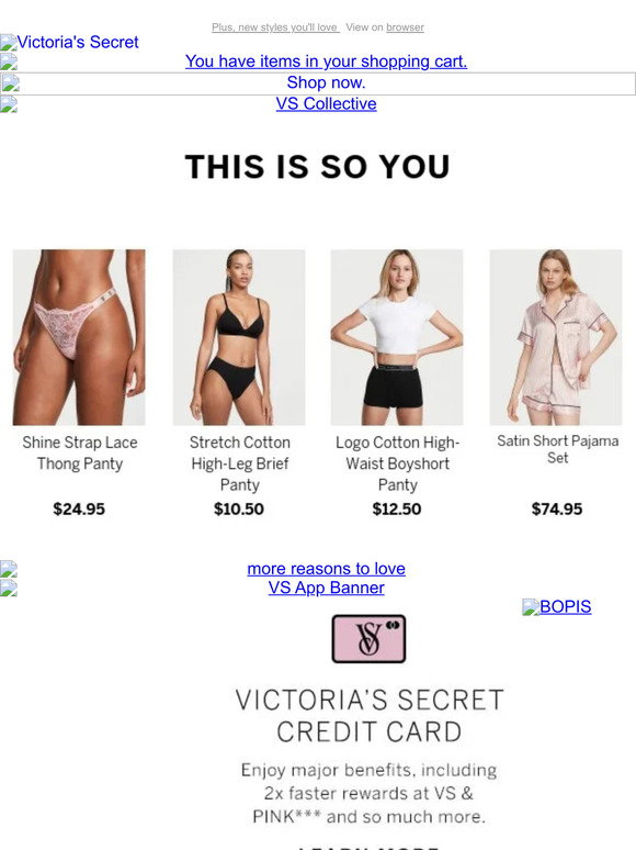 Victoria's Secret Extended Sizing? We’ve Got You Covered Milled