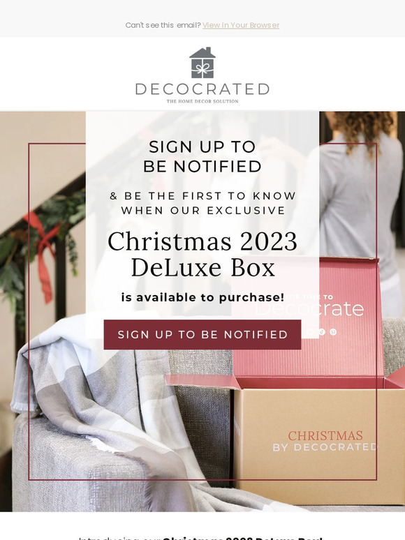 Decocrated 🎁Introducing our Christmas 2023 DeLuxe Box🎄 Milled