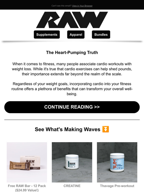 Raw Nutrition Why Cardio Matters Beyond Weight Loss? Milled