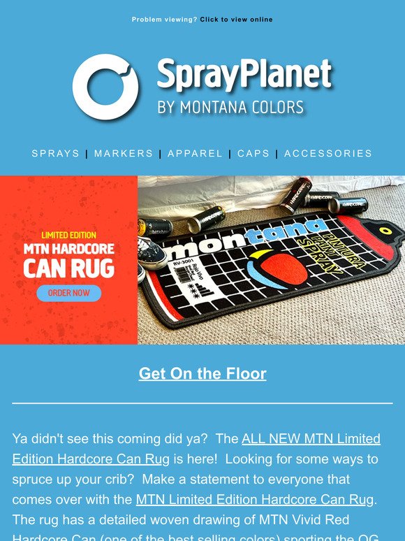 Spray Planet Review: Montana Colors Water Based Spray Paint (Now With -  sprayplanet