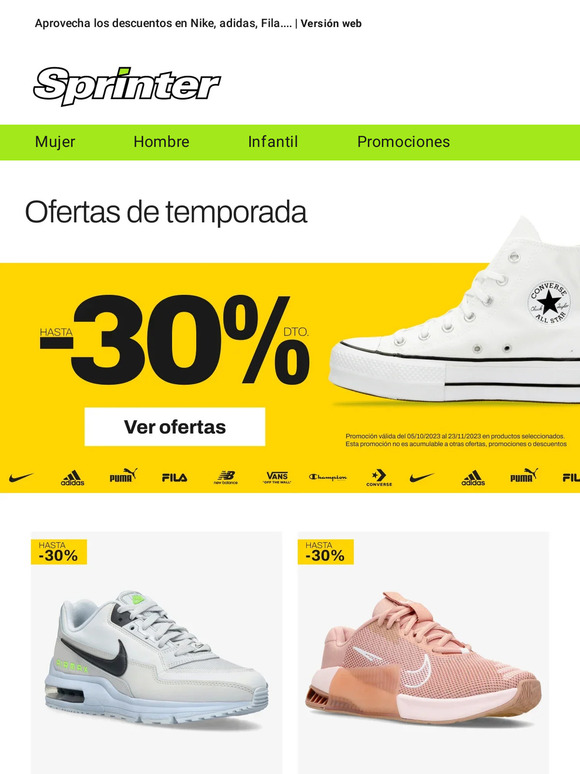 Hasta -30% 🍂 Ofertas de temporada