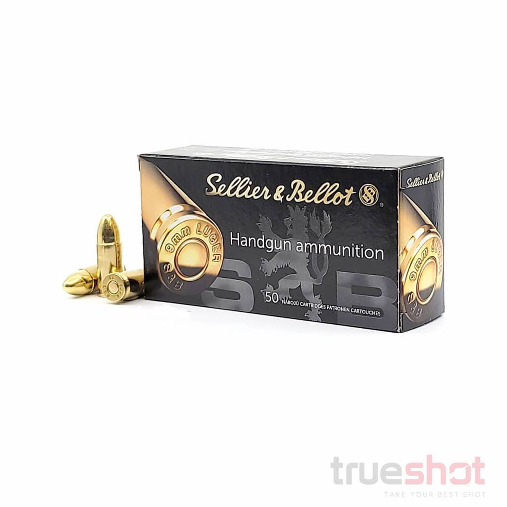 Image of Sellier &amp; Bellot - 9mm - 124 Grain - FMJ - 1000