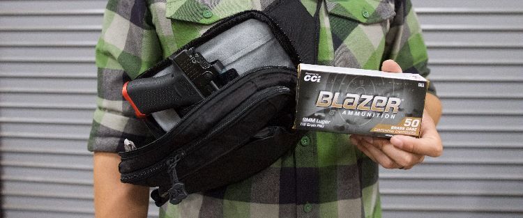 CCI Blazer 9mm + Vertx Fanny Pack
