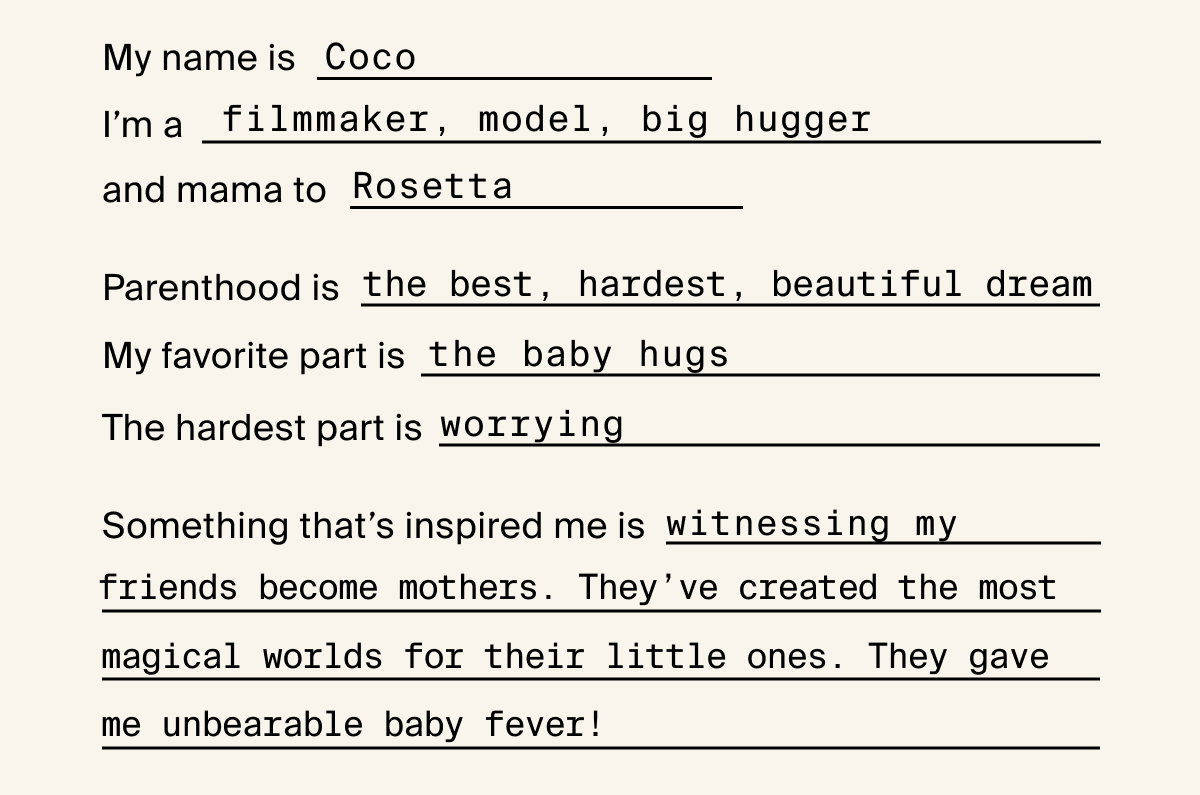 My name is Coco