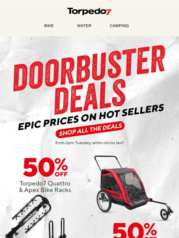 New Doorbuster Deals ON NOW | Ends Tuesday! 💨