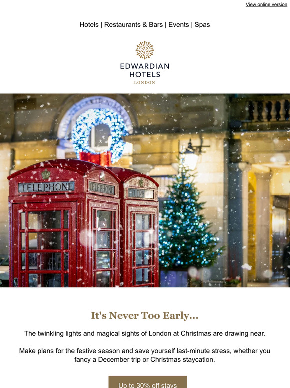 Did somebody say Christmas?