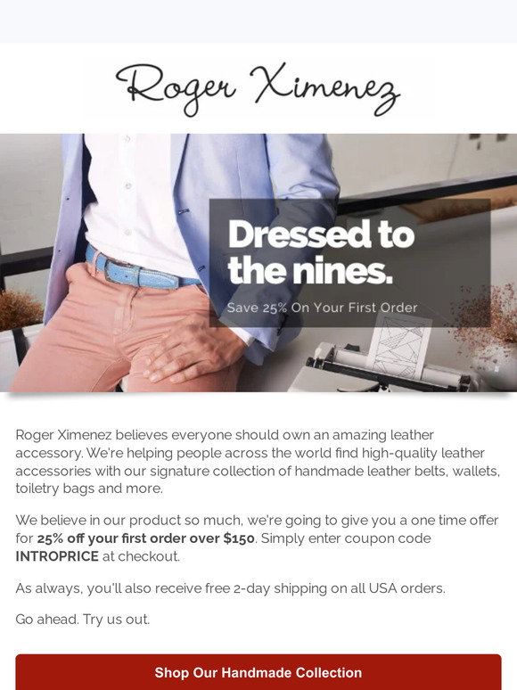 Should You Invest In a High Quality Leather Wallet?  Roger Ximenez:  Bespoke Belts and Leather Accessories