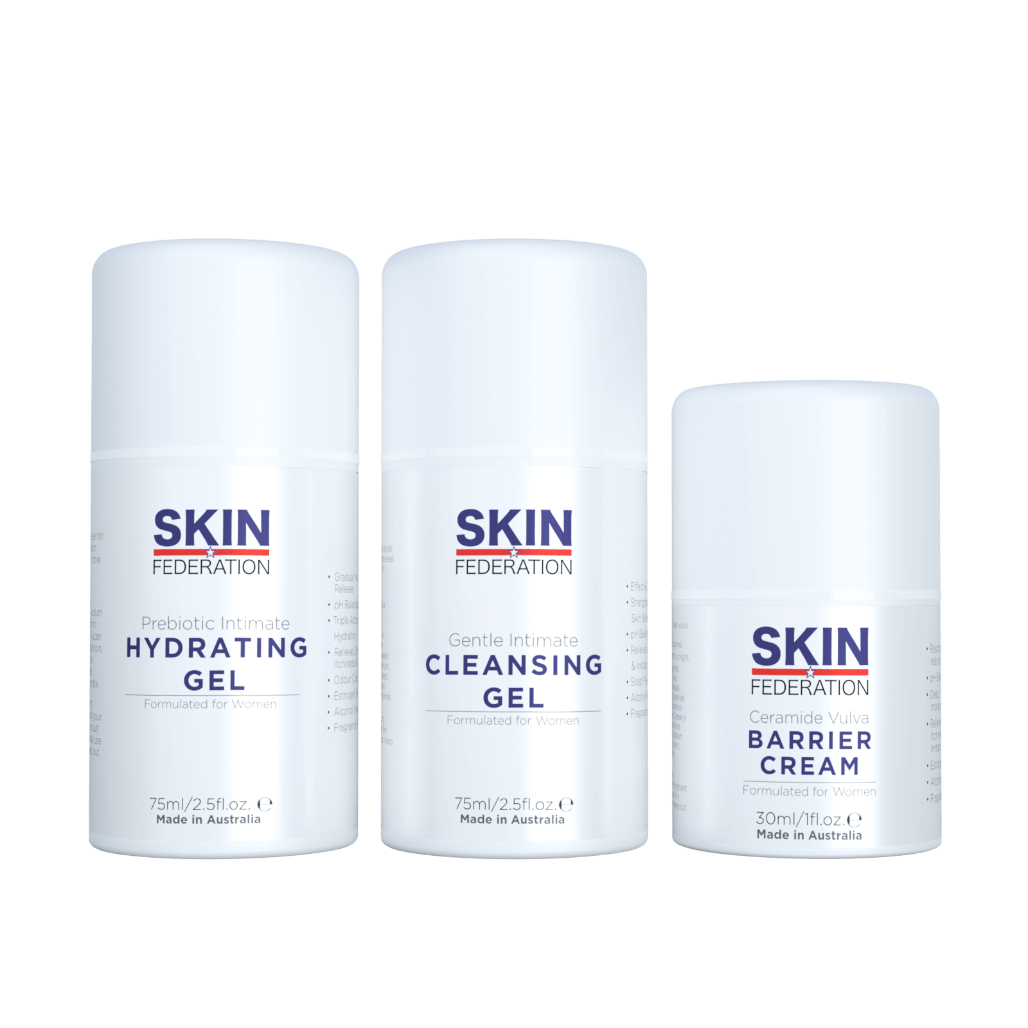 Intimate Menopause Management Routine (Cleansing Gel, Hydrating Gel and Barrier Cream)