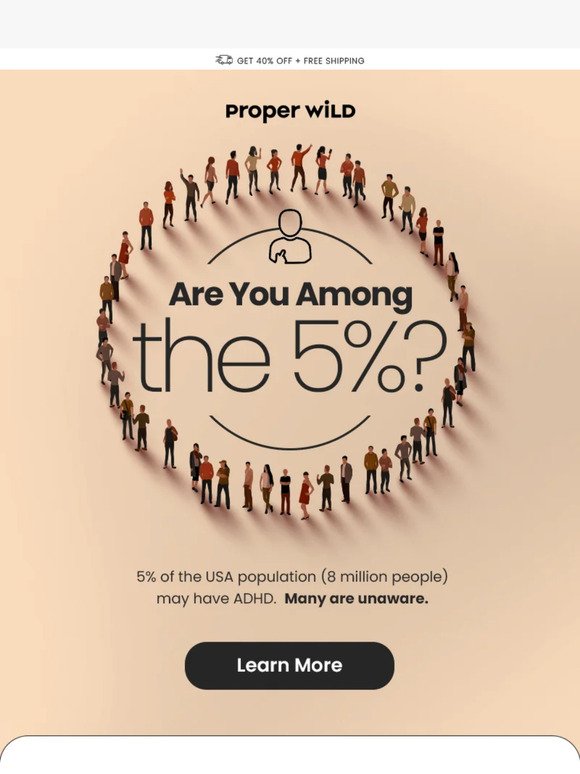 Are You Among The 5%?