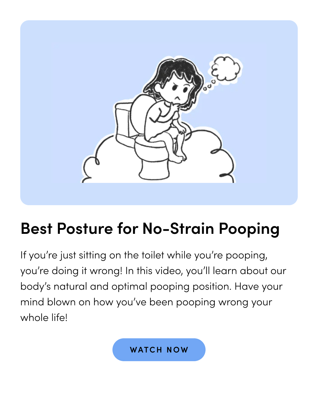 TUSHY The BEST Position to Poop Milled