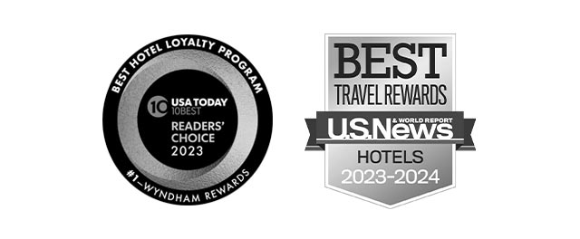Named the #1 Best Hotel Loyalty Program in the 2023 USA Today 10Best Readers’ Choice Awards for six consecutive years and one of the Best Travel Rewards Programs by U.S. News & World Report now eight years running.