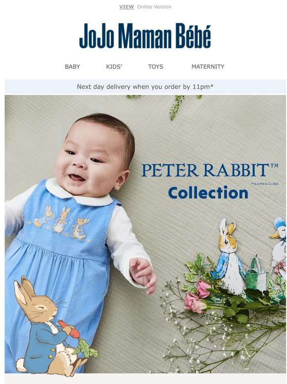 New Peter Rabbit Exclusive Collection