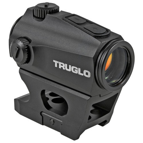 Truglo Ignite Mini Red Dot, 2 MOA Dot, 1x, 22mm Objective, Black