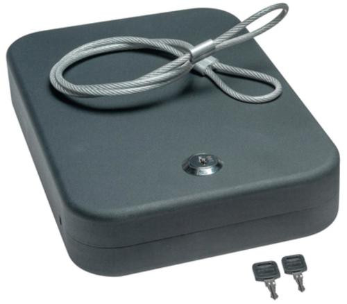 SnapSafe Lock Box Extra-Large Keyed. 10 x 7 x 2"