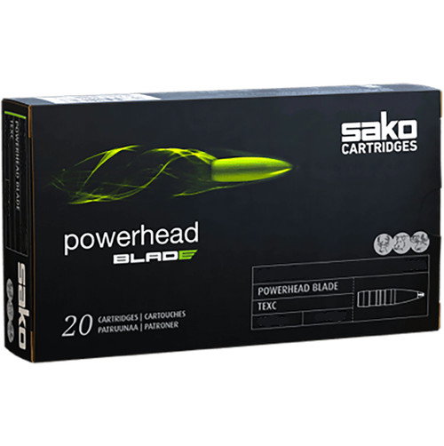 Sako PowerHead .30-06 Springfield, 170gr, Blade Bullet, 20rd Box