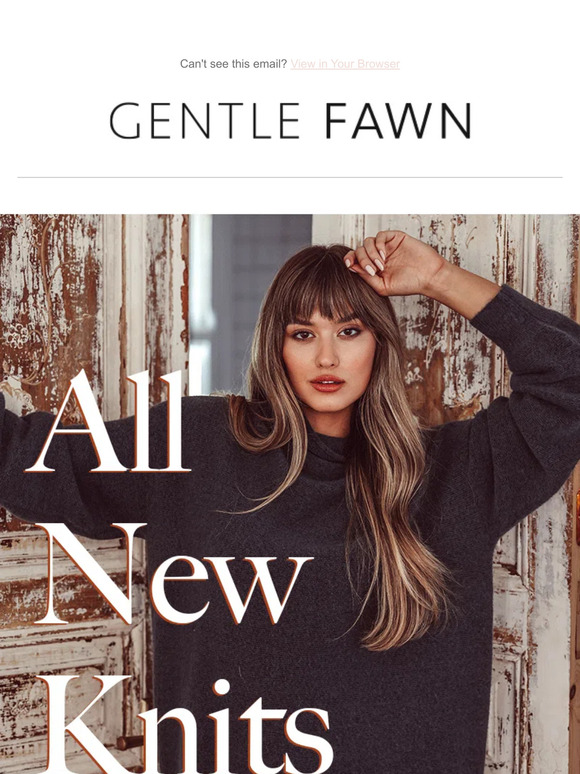 All. New. Knits