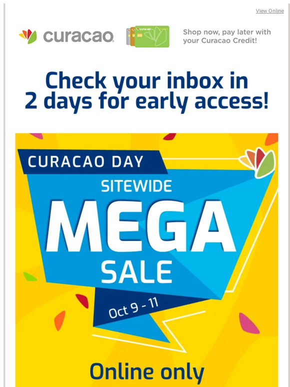 Curacao Days Exclusive Early Access in 2 Days! ⏰ Milled