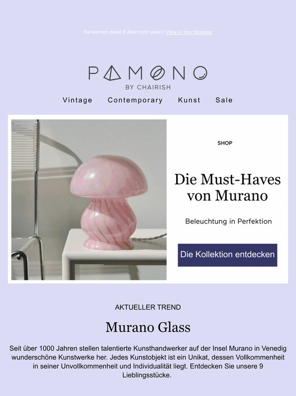 Must have Murano + Trending Seating