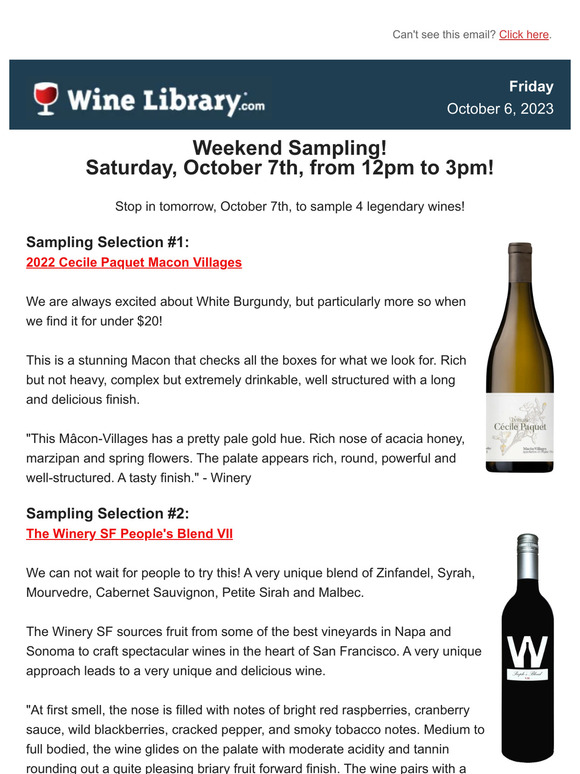 A legendary sampling this Saturday! This lineup will