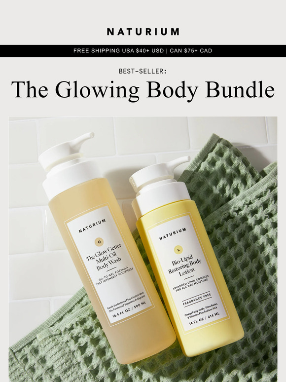 Naturium: Our Best-Selling Body Bundle | Milled