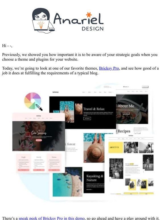 Finding a WordPress theme to meet your goals