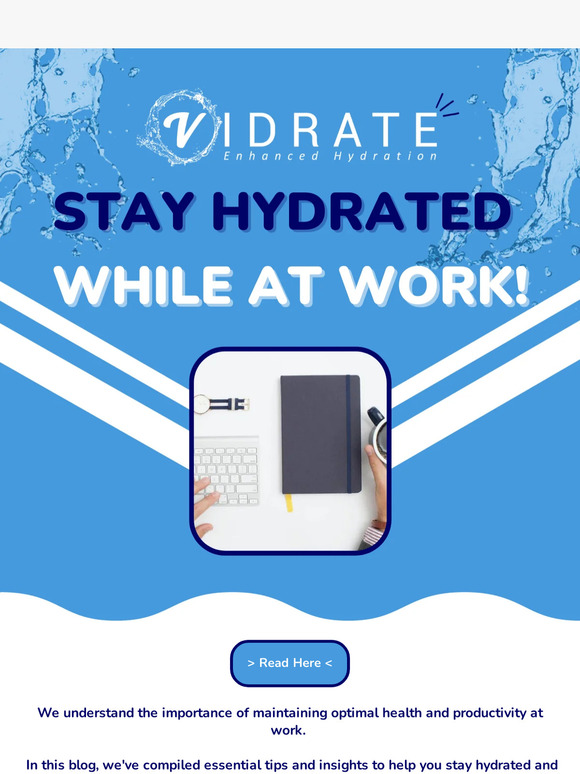 Stay refreshed and productive!