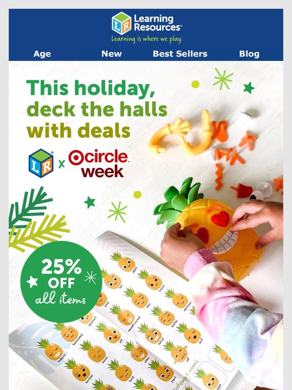 Last Chance to Save 25% OFF All Learning Toys with Target Circle