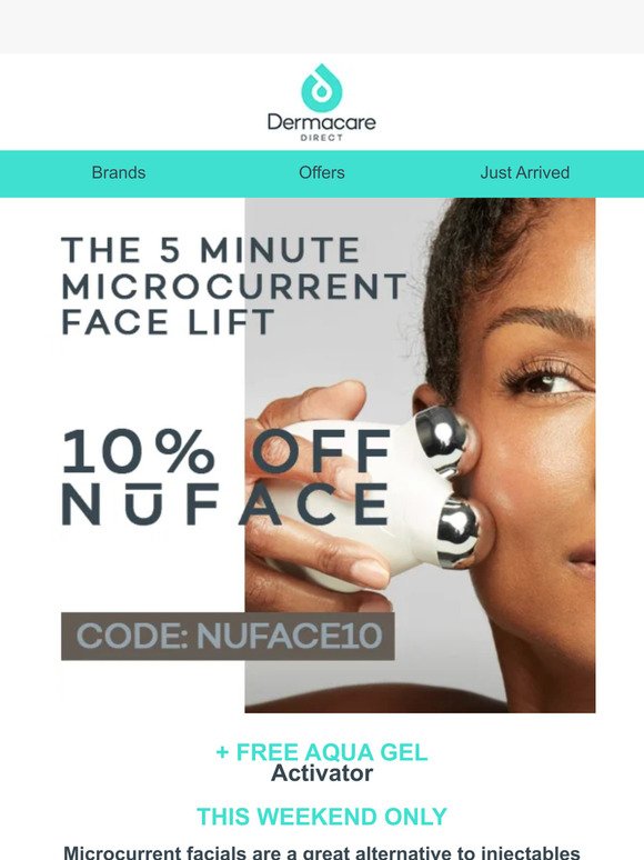 10% Off NuFace - Get Real Results In Just 5 Minutes A Day