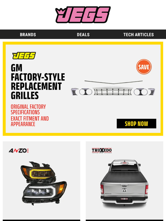 JEGS High Performance 👀Here's A Coupon For Your Fresh New Look Milled