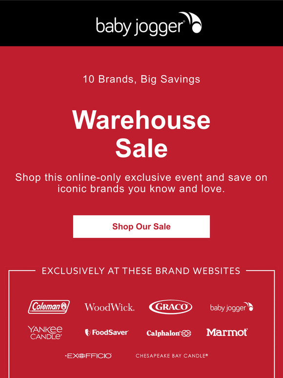 Time’s running out: Warehouse Sale Final Days