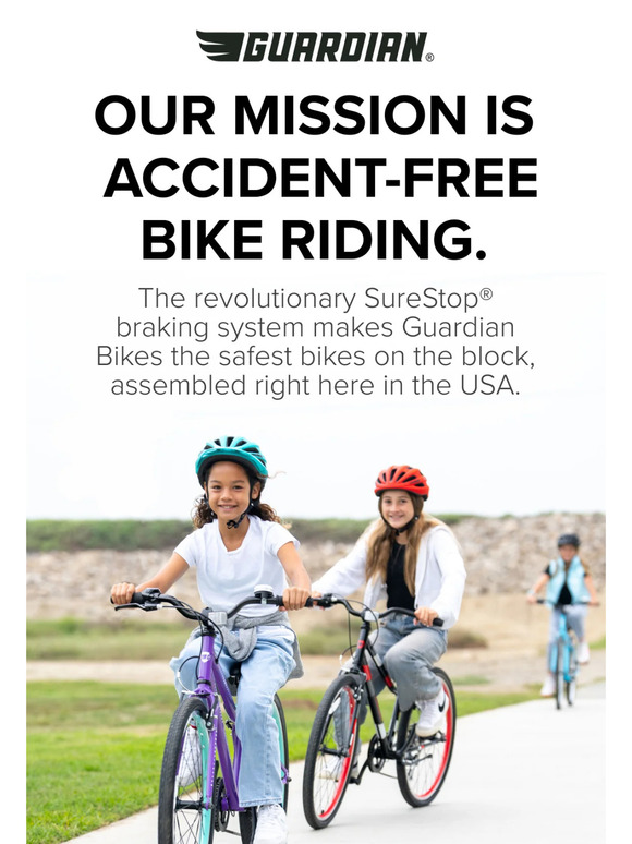 Guardian Bikes A Safer and Easier Ride for Your Child. Milled