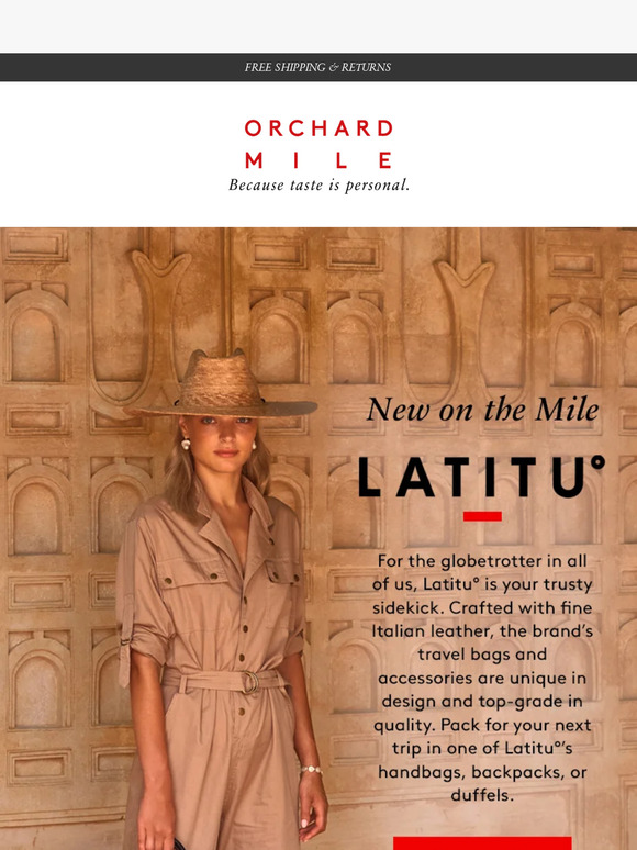 Our new travel staples are from…