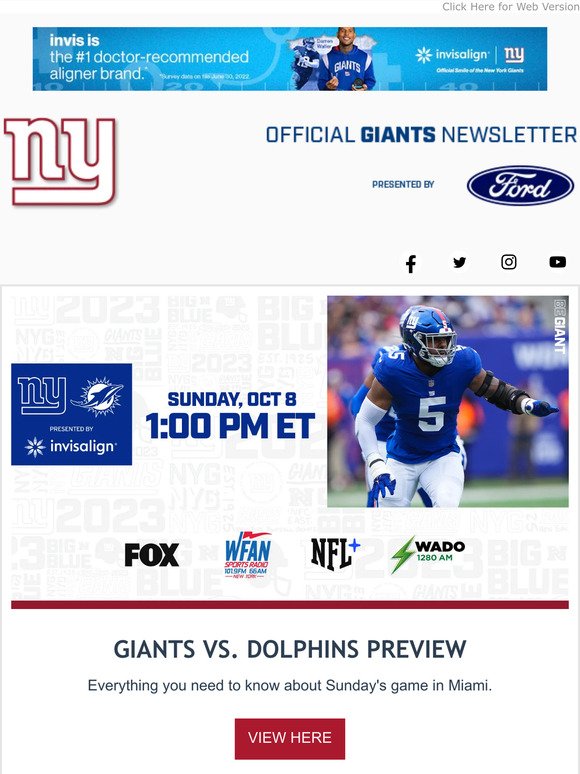 Giants announce 2022 uniform schedule - BVM Sports
