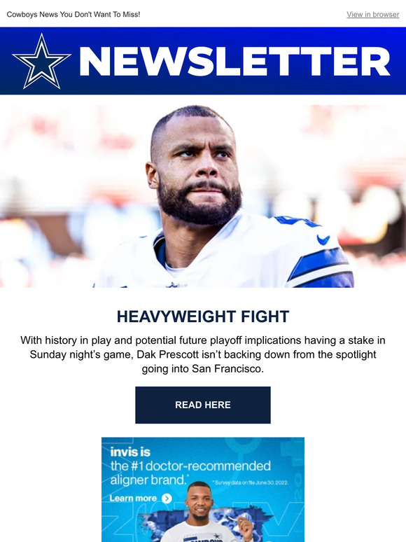 shop.dallascowboys.com: This Week at The Star ⭐️